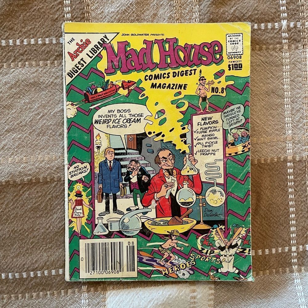 MADHOUSE COMIC DIGEST MAGAZINE #8 - The Archie Library